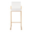 Fuji - Contemporary Design High Back Barstool