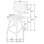 Senko - Upholstered Counter Chair (Set of 2)