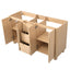 Bathroom Vanity Cabinet Only, 3 Drawers 4 Doors, Soft Close, Adjustable Shelf - Wood