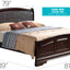 Panel Sleigh Bed Elegantly Crafted