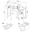 Chicolm - Lift Top Office Desk - Rustic