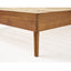 Okioki - Mid-Century Natural Stained Solid Acacia Wood Bed