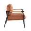 Modern Accent Chair With Cushions, Cozy Seating