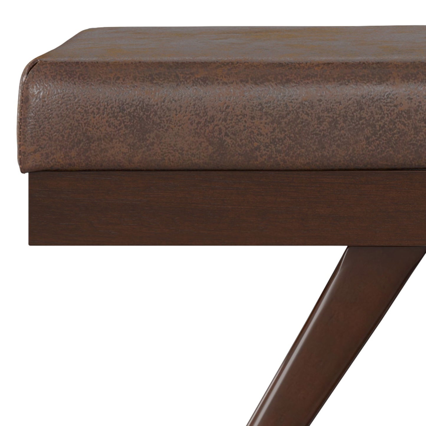 Chanelle - Mid-Century Ottoman Bench