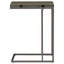 Mortimer - Snack Table With Expandable Top - Gray