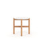 Solstice - End Table With Terazzo Top - White