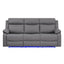 Blanche - Reclining Sofa With LED Lights
