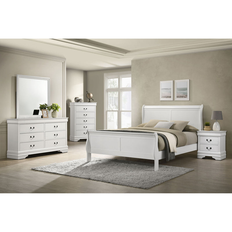 5 Drawer Bedroom Chest - White