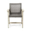 Outdoor Dining Chair Acacia Wood Frame (Set of 2)