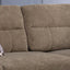 Diego - Fabric Sectional Sofa With Right Facing Chaise, Storage Ottoman, And 2 Accent Pillows