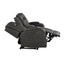 Benz - Power Reclining Loveseat With LED Lighting And Built In USB