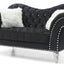 Elegant Round Arm Loveseat