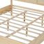 Classic Platform Bed Frame With Panel Headboard