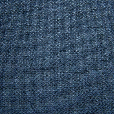 Accent Chair With Quilted Back And Silver Studs - Dark Blue