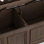 Amherst - Handcrafted Entryway Storage Bench