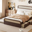Platform Bed With Trundle And 2 Drawers