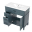 Bathroom Vanity With Sink, Freestanding Cabinet & Drawers