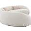 Sahara - Boucle Sectional Sofa With 3 Pillows - Beige