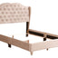Upholstered Bed Transitional