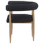Crofton - Upholstered Dining Arm Chair (Set of 2) - Black