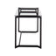 Masters - Modern Office Desk - Black / Clear
