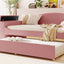 Upholstered Daybed With Storage Armrests, Trundle And Latest Integrated tooth Audio System