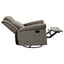 360 Degrees Swivel Recliner Manual Rocking Recliner Home With Adjustable Backrest
