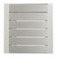 Aluminum Outdoor C - Shaped Side Table For Patio