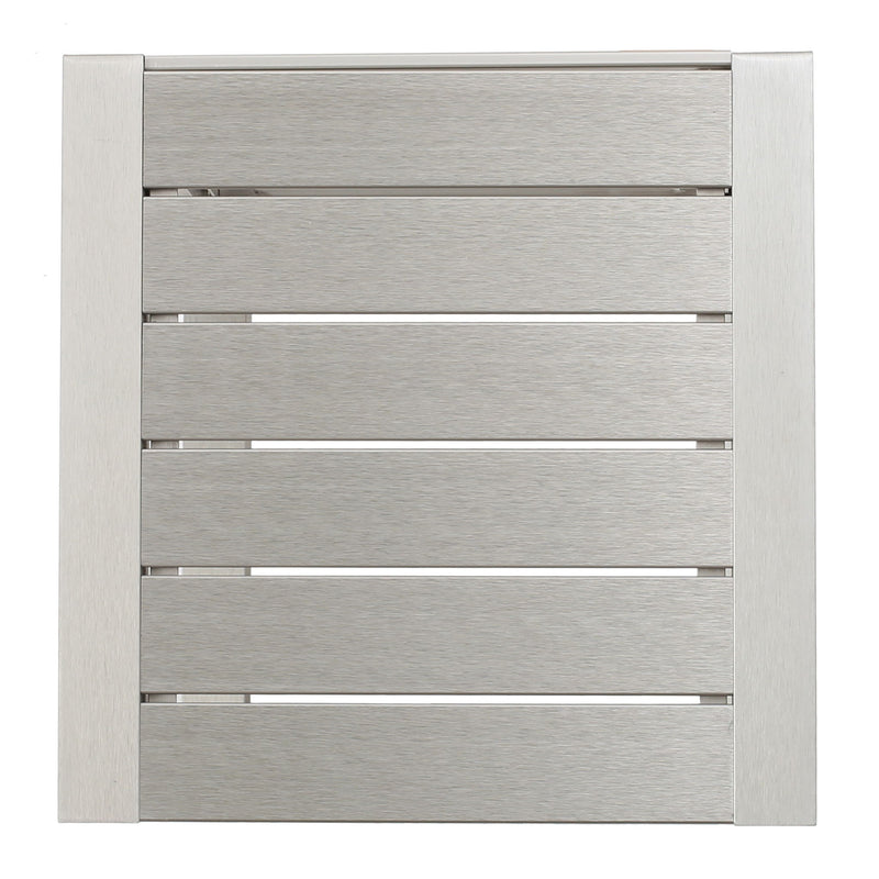 Aluminum Outdoor C - Shaped Side Table For Patio