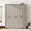4 Door Wardrobe With 1 Drawer
