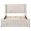 Froberg - Platform Bed With Wingback Headboard