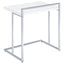 Rectangular Top Snack Table - White