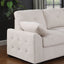 Nyhan - Upholstered Corner Sectional With Pull Out Loveseat And Storaged Chaise