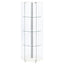 Tenley - 4 Shelf Curio Cabinet With Hexagonal Design