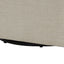 Tolland - Swivel Accent Chair With Antique Brass Nailhead Trim - Beige