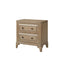 Queen Canopy Bedroom Set With A 2 Drawer Nightstand A Dresser With Poster Mirror And A Door Chest - Sand