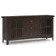 Artisan - Large Sideboard Buffet - Dark Chestnut Brown