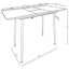 Grant - Extension Dining Table With Butterfly Leaf - Gray