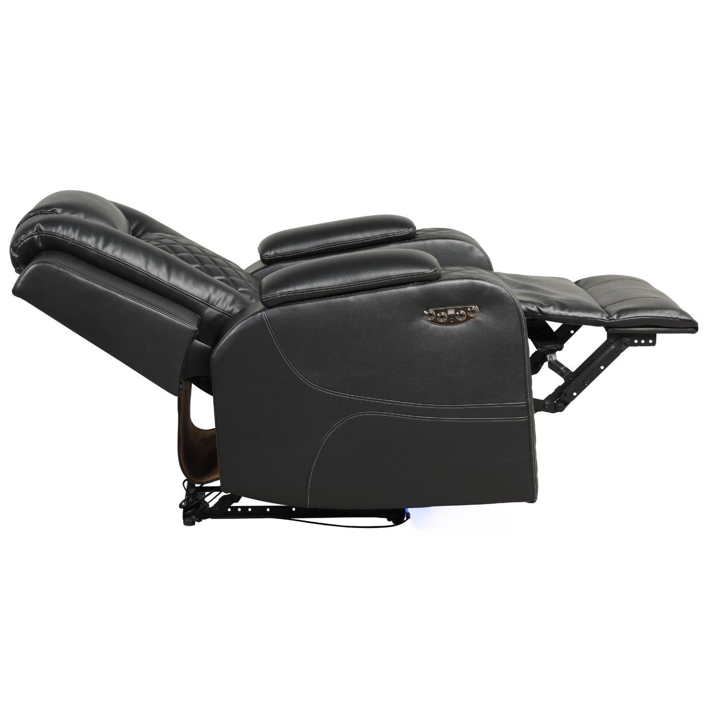 Benz - LED & Power Recliner Chair With Adjustable Headrest