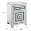 Noralie - Accent Table - Silver