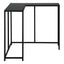 Corner Accent Console Table For Entryway, Contemporary & Modern - Black