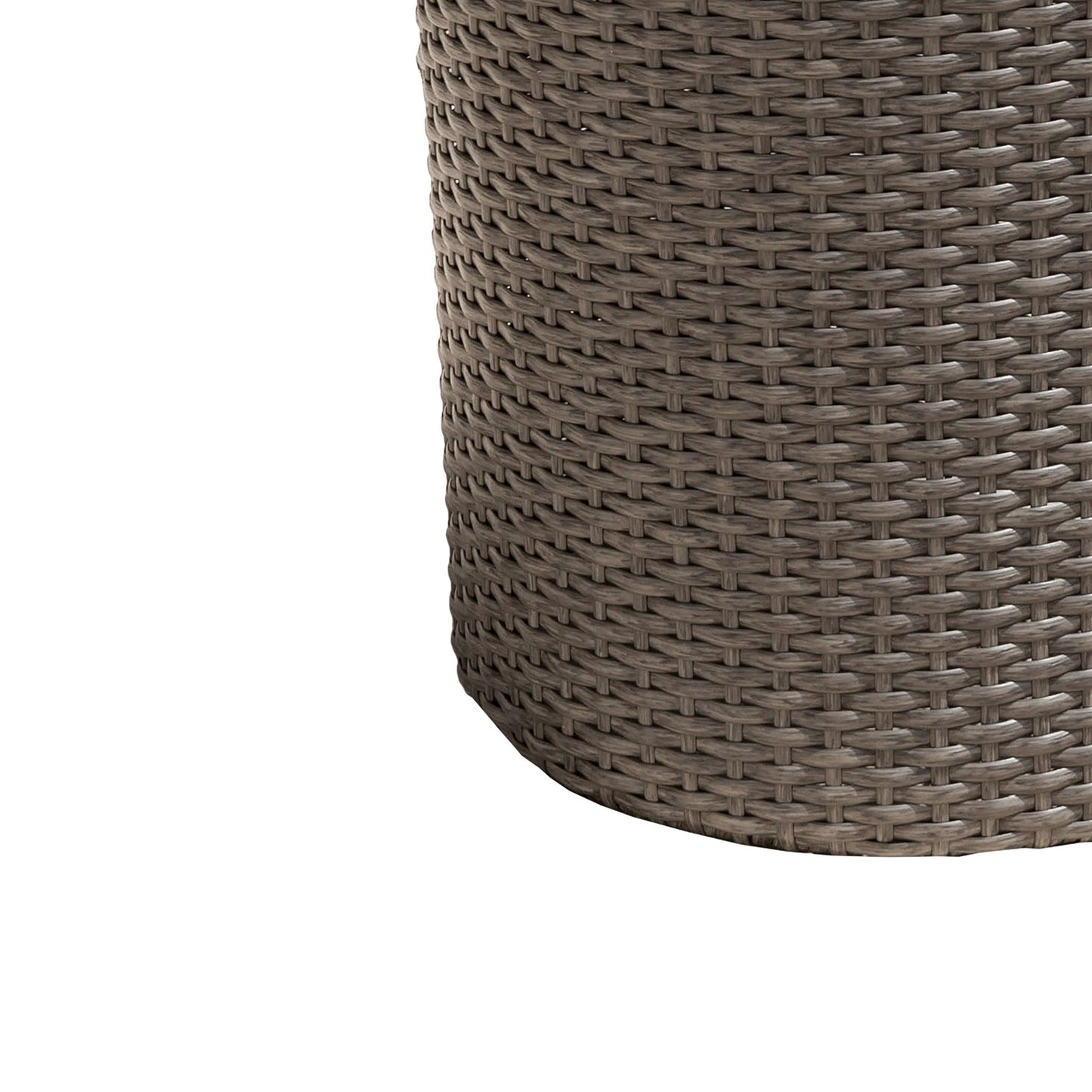 Keaton - Barrel Side Table - Gray