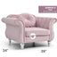 Chic Transitional Flared Arm Chair