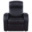 Greenfield - 3 Seater Home Theater With Storage - Black