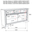 Annie - 4 Piece Bedroom Set