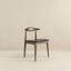 Destiny - Dining Chairs (Set of 2) - Black / Dark Brown