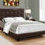 Bed, Upholstered, Frame Only, Transitional