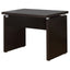 Ulloa - L Shaped Office Desk With Slide Out Keyboard Tray And Storage Drawers - Cappuccino