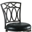Swivel Stool With Upholstered Seat