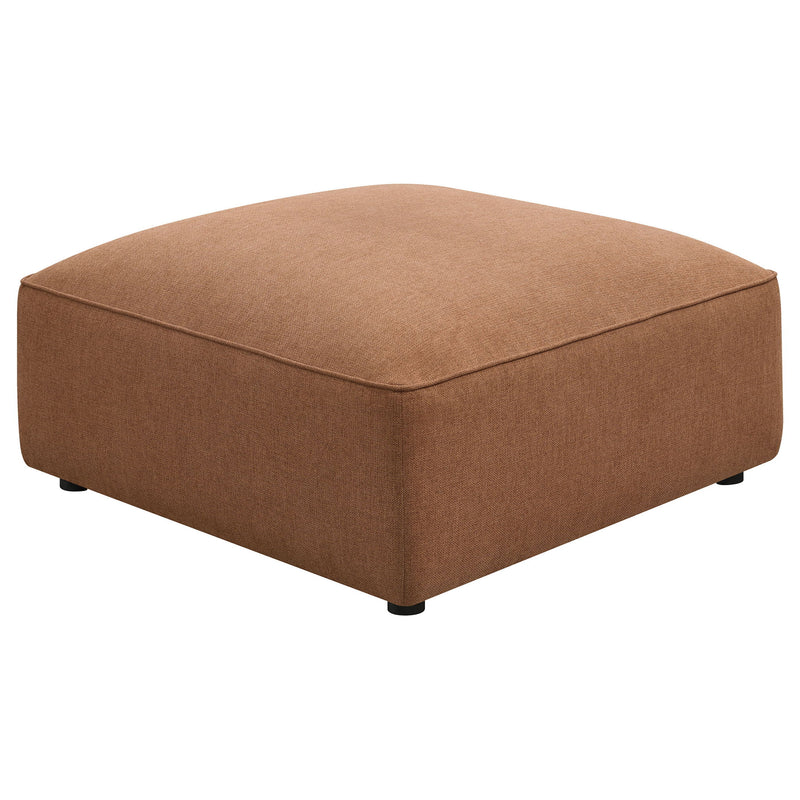Colleen - 6 Piece Modular Sectional With Tight Seats - Terracotta